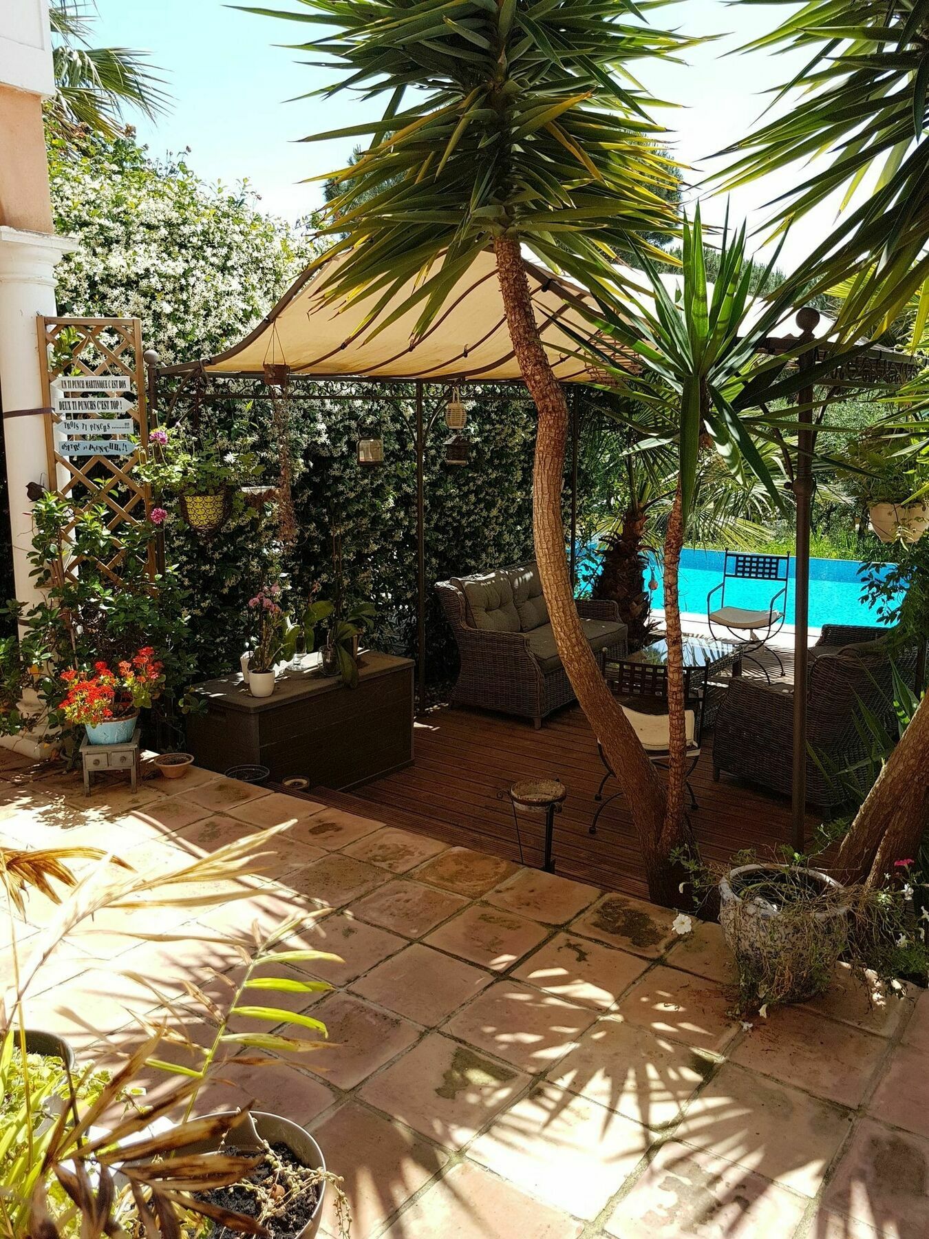 Chambres D'Hotes Villa Clauda Grimaud Exteriör bild